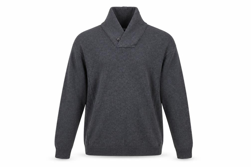 Next Men's Grey Wool Pullover Jumper XL