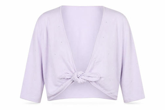 BerkertEx Women's Purple Studded Shrug Size 20