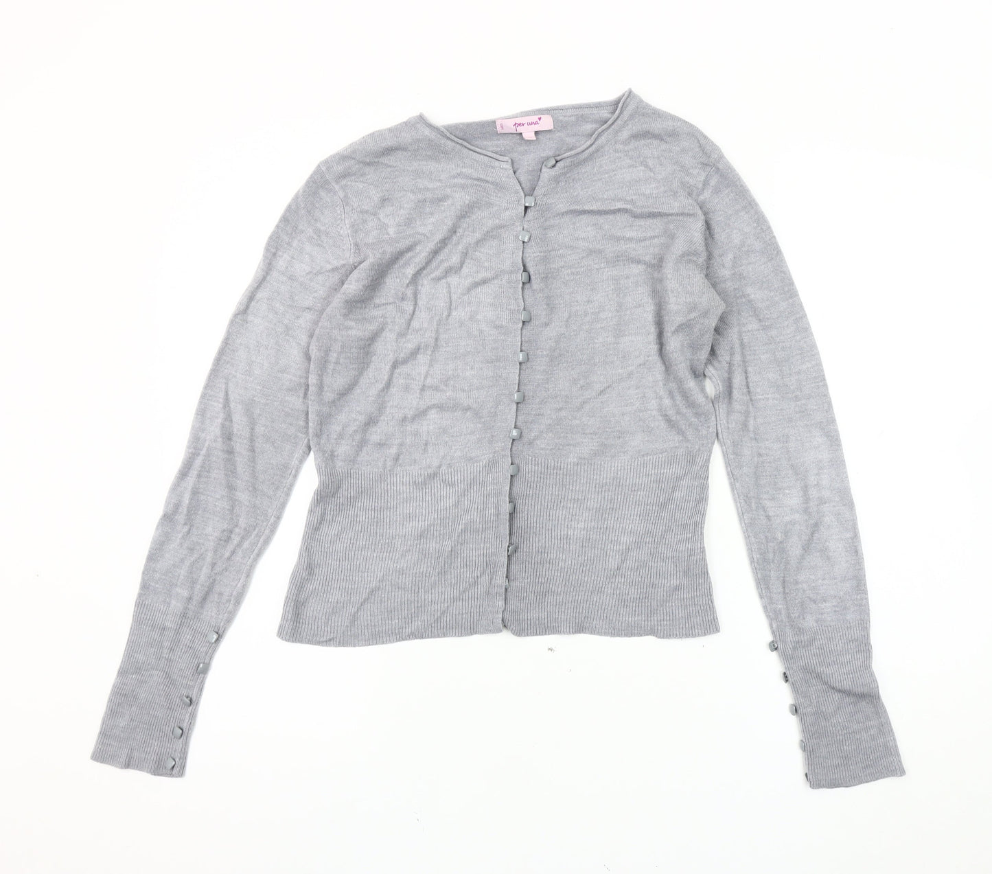 Marks and Spencer Women’s Grey Cardigan Size 12