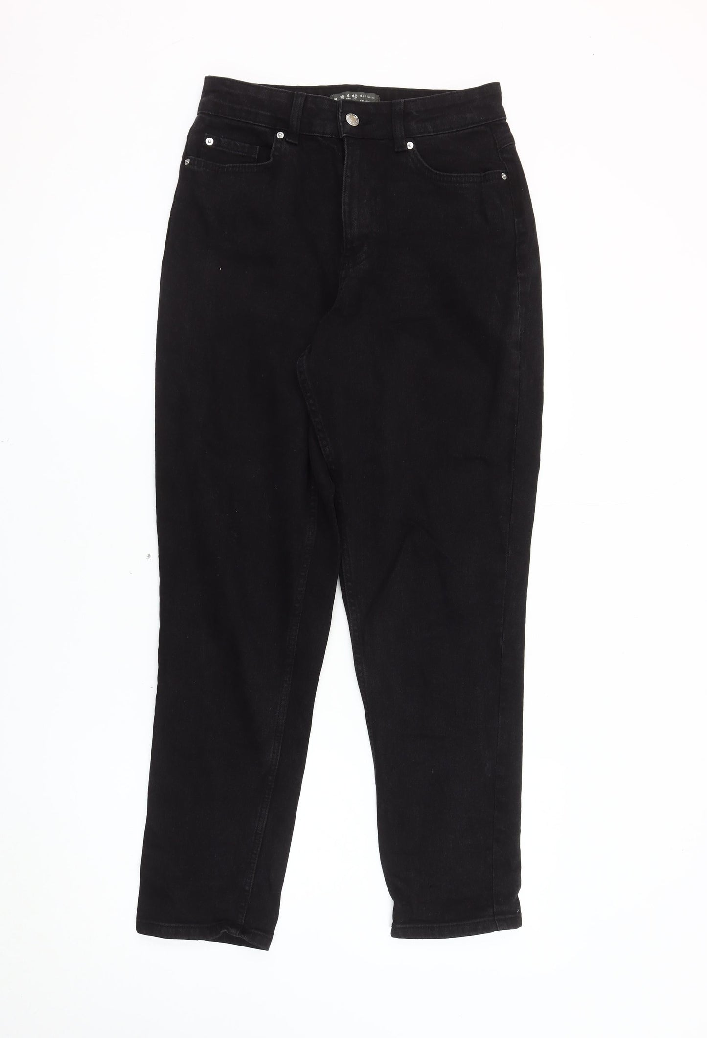 Primark Women's Black Straight Jeans Size 8