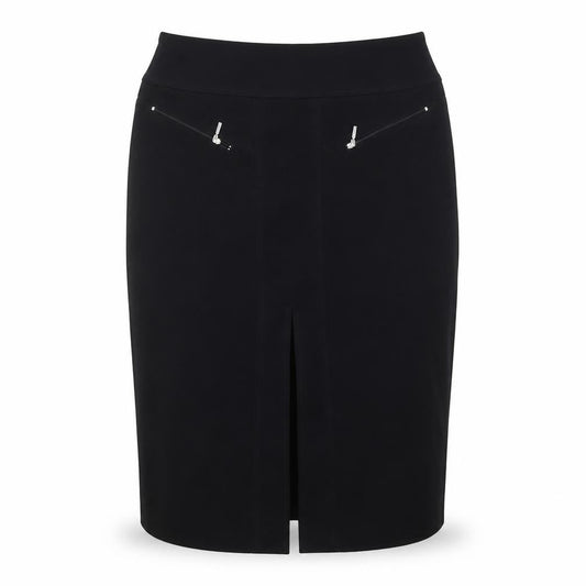 Marie Méro Women's Black Pencil Skirt, Size 14