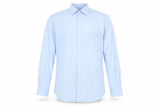 Marks & Spencer Men's Blue Regular Fit Shirt