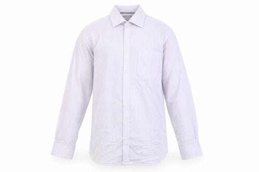 Marks & Spencer Men's Multicoloured Striped Shirt 16.5