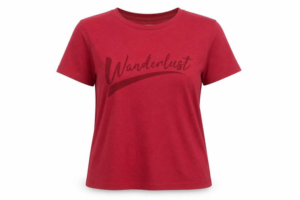 Marks & Spencer Women's Red Crew Neck T-Shirt Size 12