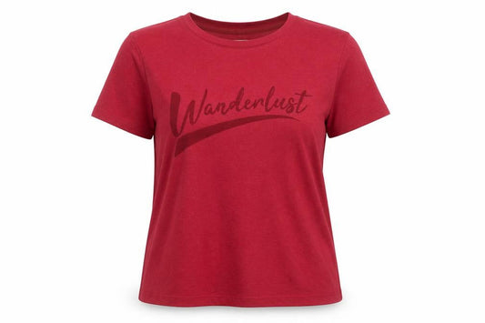 Marks and Spencer Women's Red Crew Neck T-Shirt Size 12