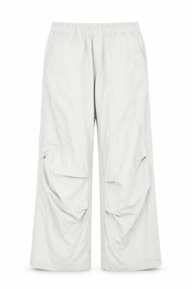 Zara Women's Grey Wide-Leg Trousers, Size 10