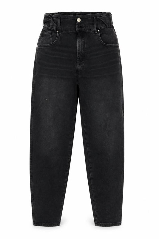 Only Women's Black Mom Jeans Size 6 High-Rise