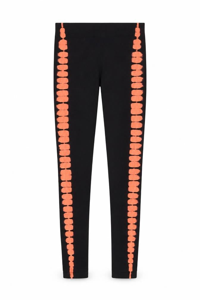 Work Out Women's Black Tie Dye Leggings XS