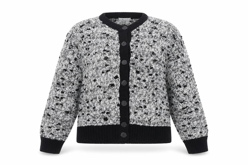 Littlewoods Women's Cardigan, Black, Size 16, Chunky Knit