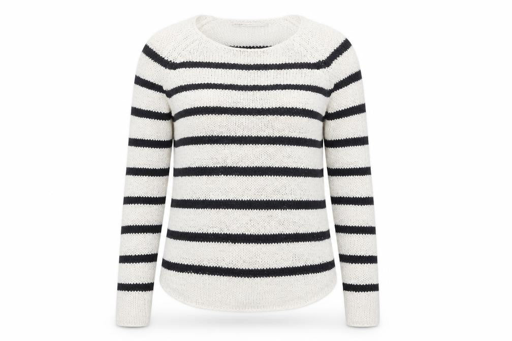 ONLY Women's Multicoloured Striped Pullover Jumper XS