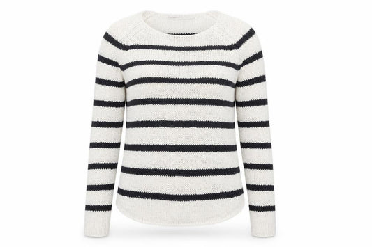 Only Women's Multicoloured Striped Pullover Jumper XS