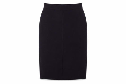 Front view of White Stuff Women’s Black Pencil Skirt, size UK 8