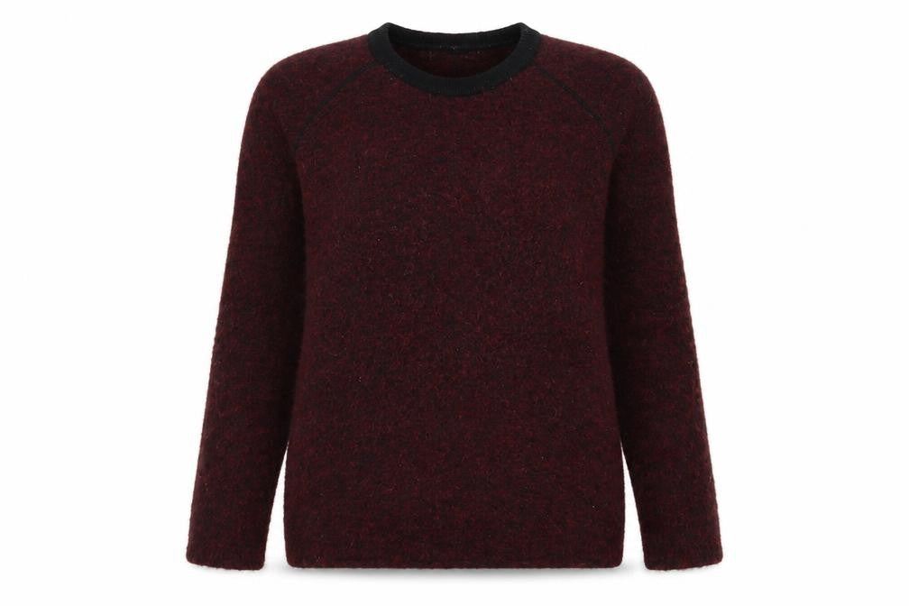 bimba & lola Women's Red Wool Pullover Jumper M