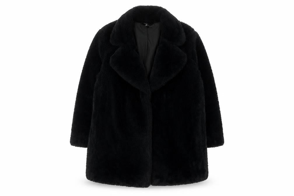 Divided Women’s Black Mid-Length Coat L