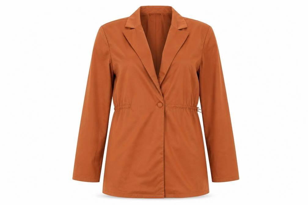 PrettyLittleThing Ladies Brown Blazer UK 6