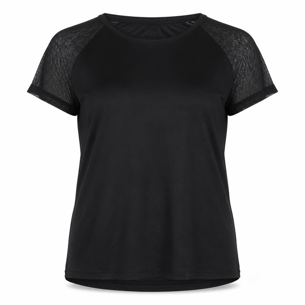 Crivit Women's Black Gym T-Shirt Size 10