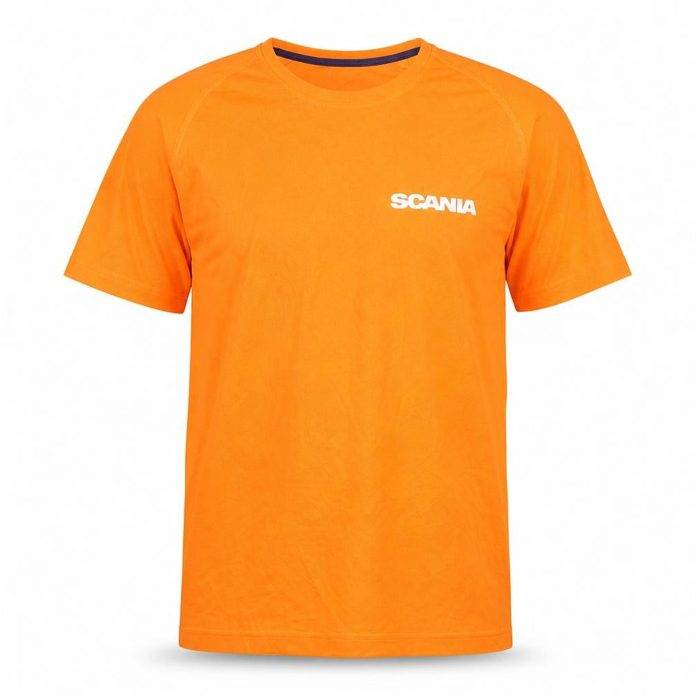 Proact Men's Orange T-Shirt, Large, Short Sleeve