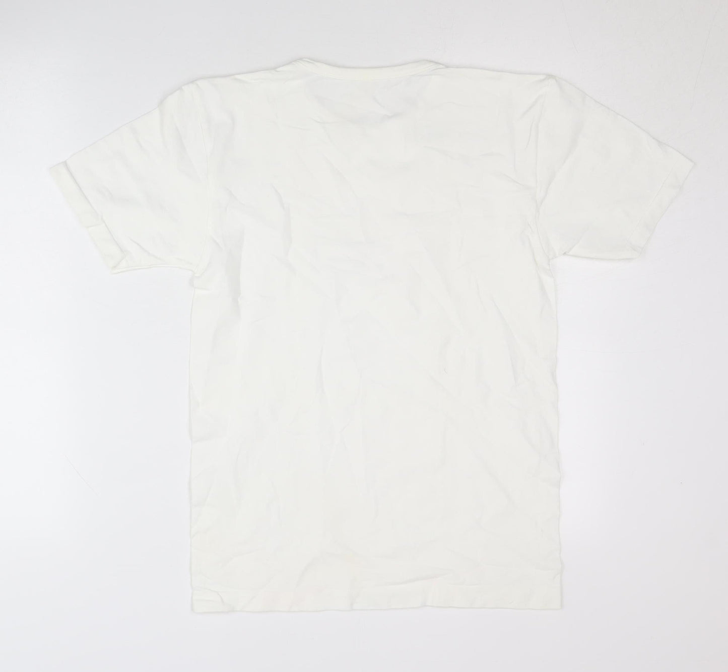 LIVERGY Men's White L Basic T-Shirt, Activewear Essential