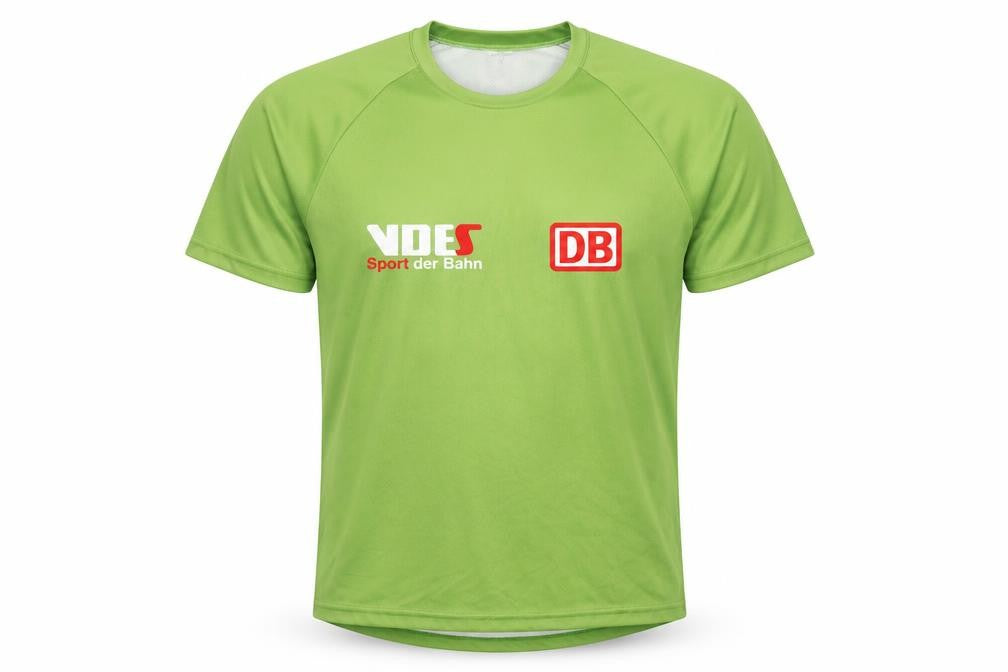 Berlin Unisex Green Graphic T-Shirt, Short Sleeve, Medium