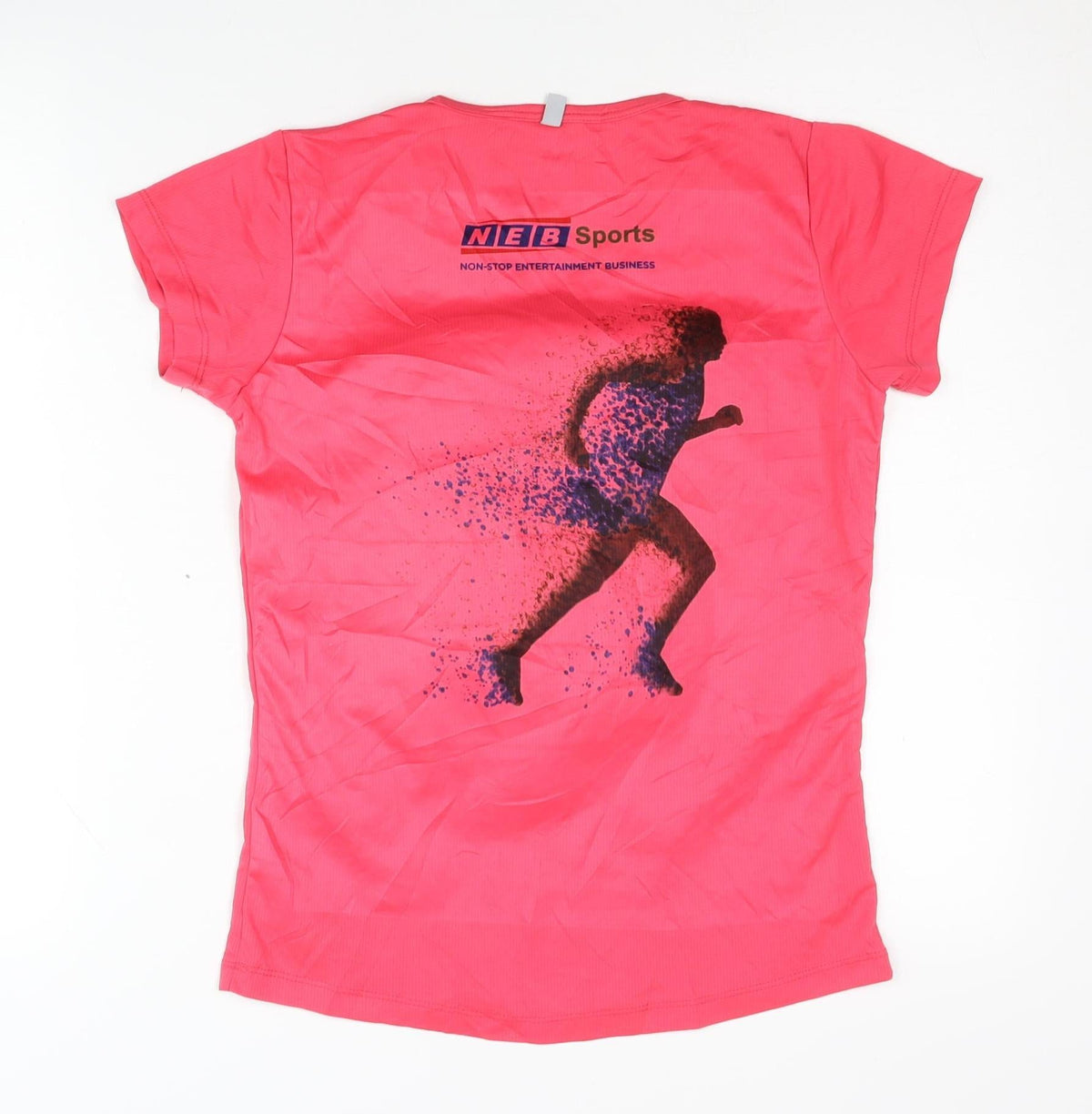 T10 Sports Women's Pink Running T-Shirt, Medium
