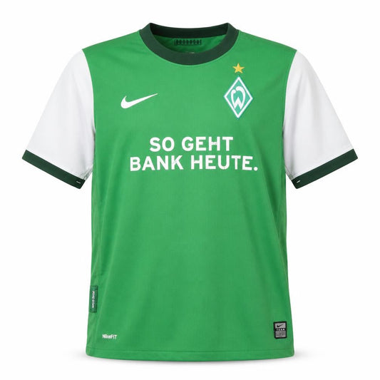 Nike Boys Green Football Jersey L Short Sleeve