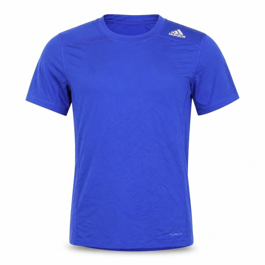 Adidas Boys Blue TechFit Gym T-Shirt 16 Years Athletic Fit
