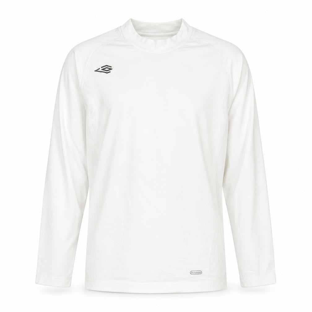 Umbro Men's White Long Sleeve Pullover XXL Top