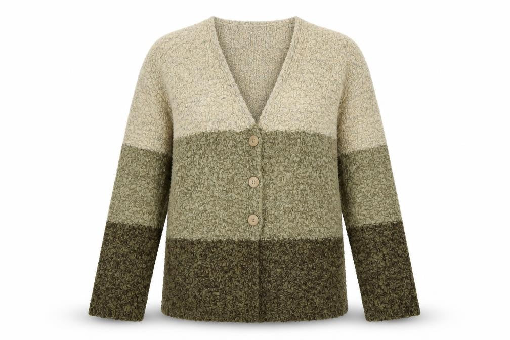 Paramour Women's Multicoloured V-Neck Cardigan M