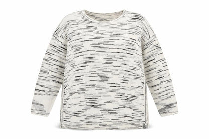 Women's Multicoloured Crew Neck Pullover Jumper