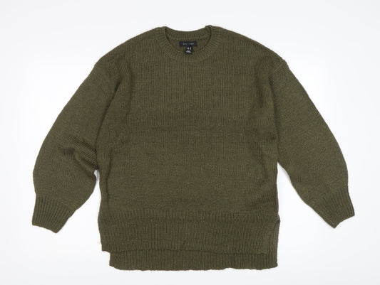 New Look Women's Green Pullover Jumper M