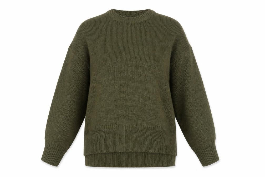 New Look Women's Green Pullover Jumper M