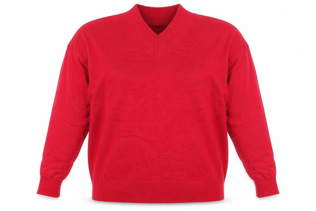 Marks & Spencer Pink V-Neck Women's Medium Jumper