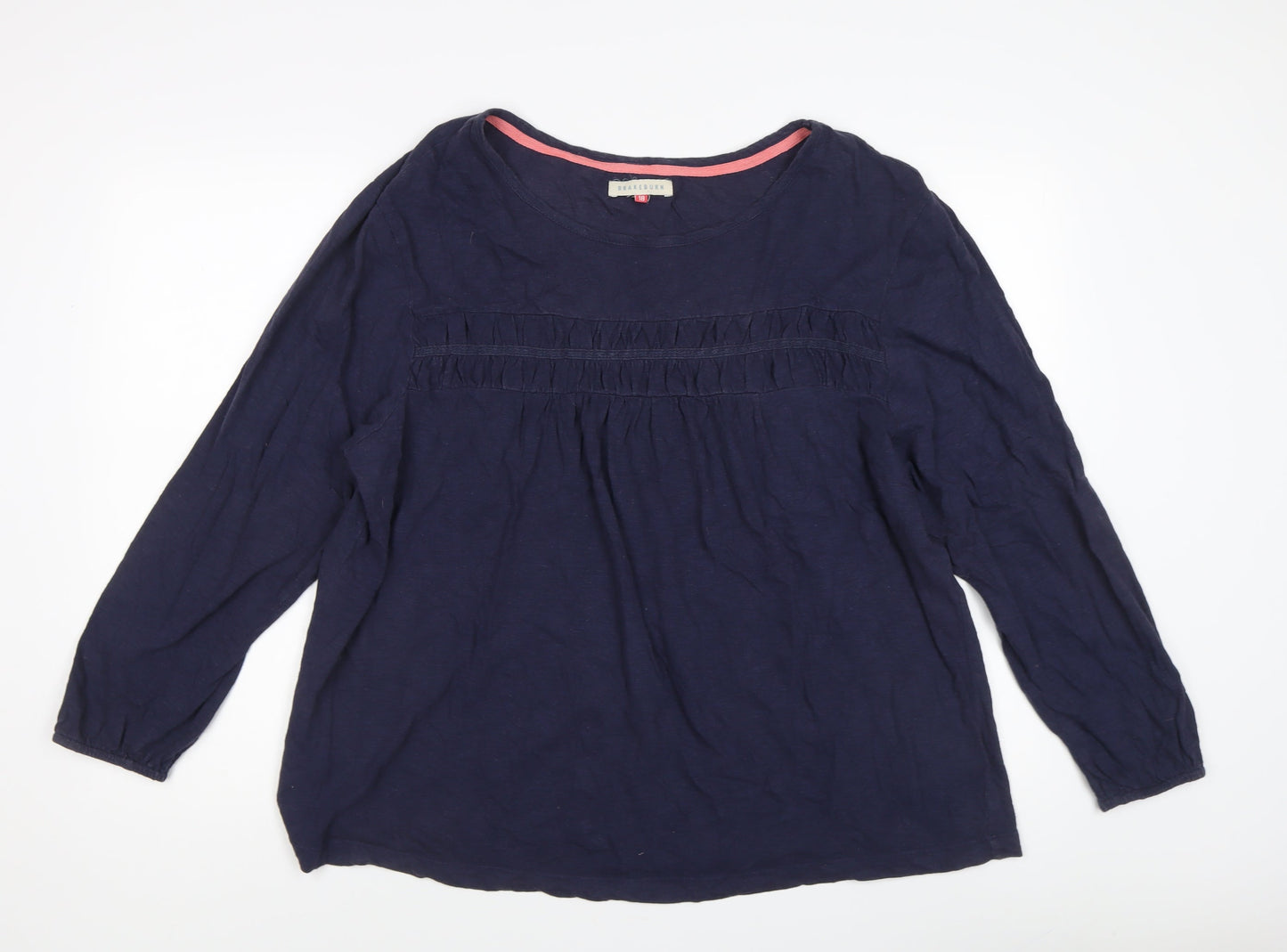 Brakeburn Women's Blue Long Sleeve Blouse Size 18