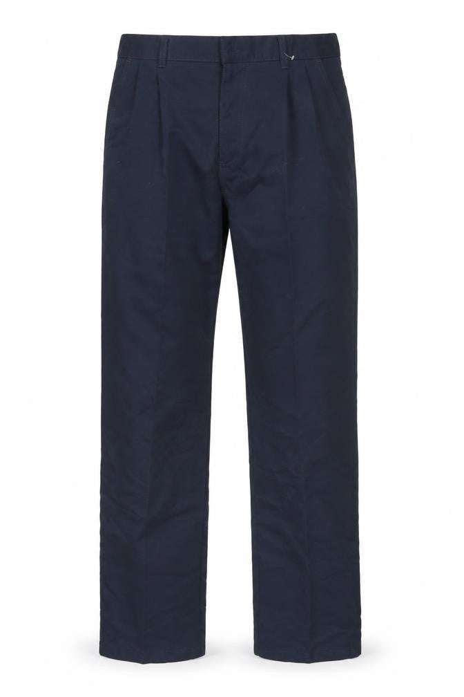 Dunlop Men's Blue Trousers, Size 34, Straight Leg