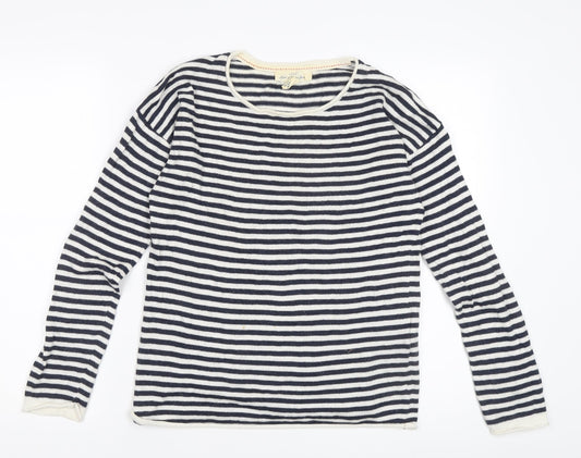 L.O.G.G. Women’s Striped Long Sleeve T-Shirt - Black/White, S