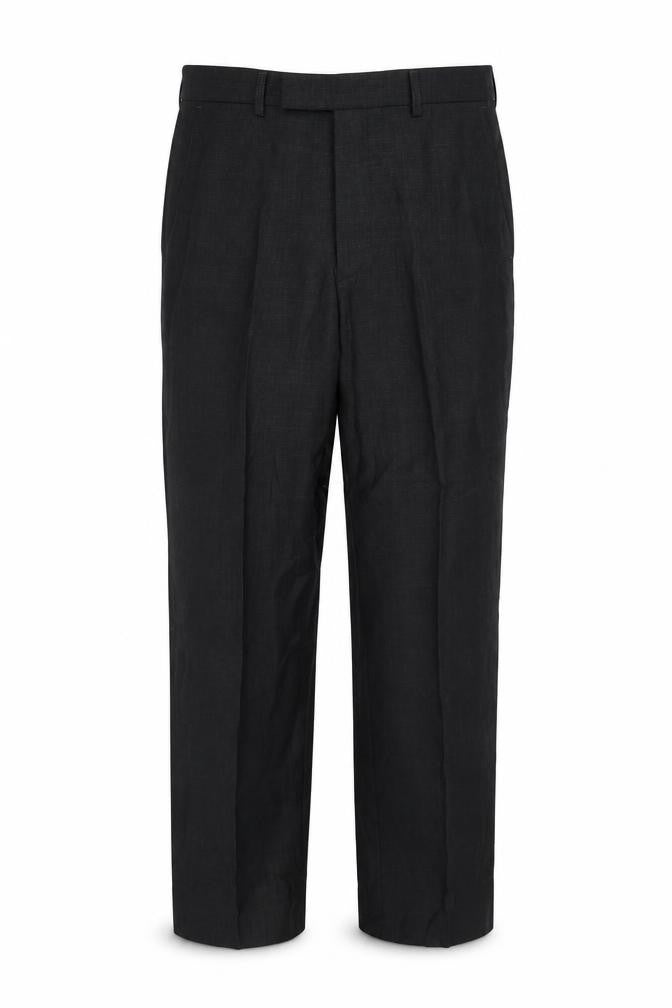 Marks & Spencer Men's Charcoal Wool Blend Trousers