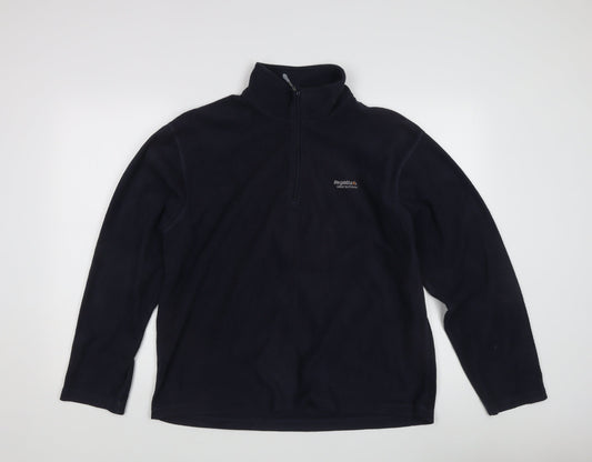 Regatta Men's Blue Pullover Fleece Sweatshirt L