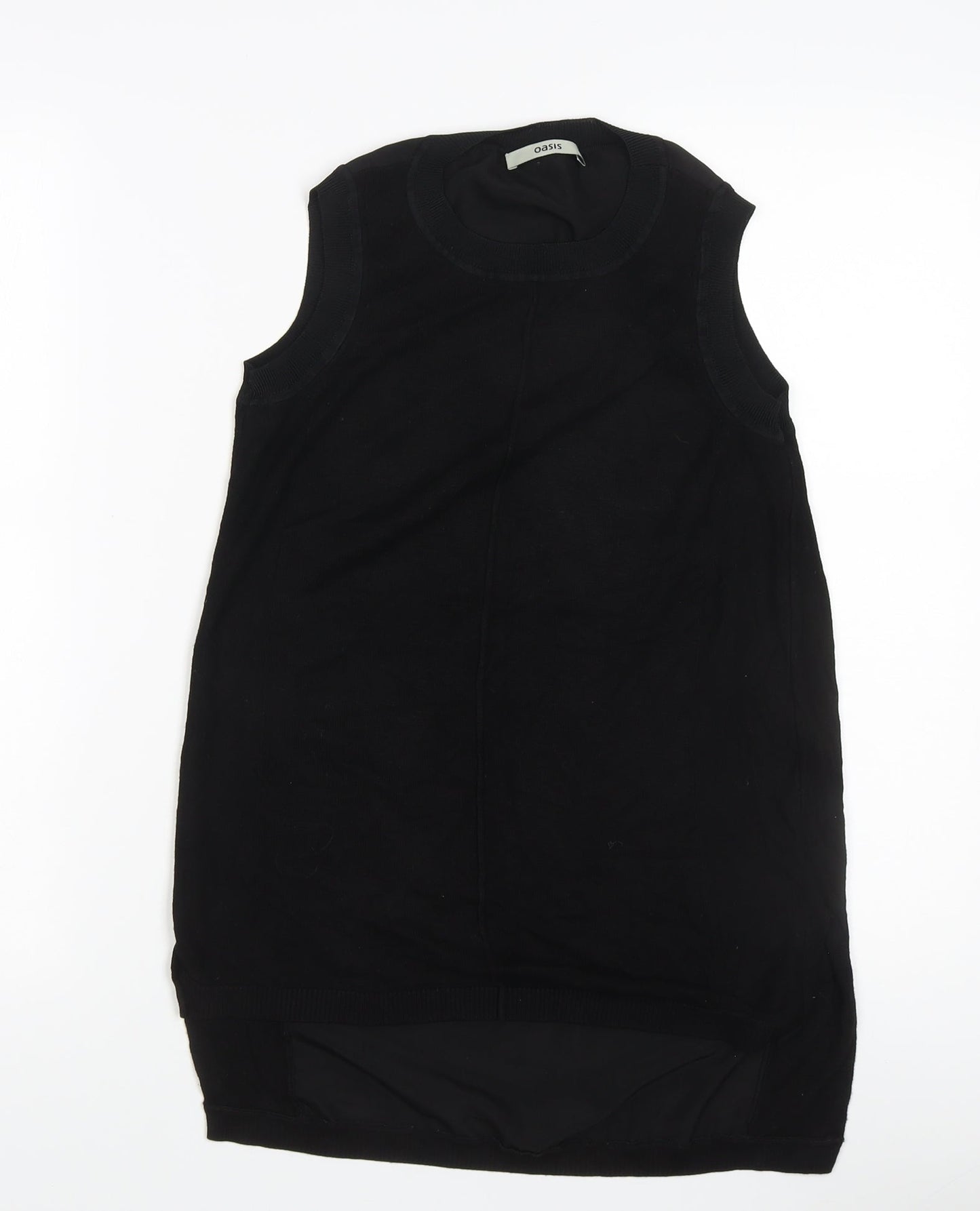Oasis Women's Black Sleeveless Top Size S