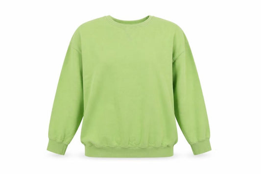 New Look Women's Green Pullover Sweatshirt L