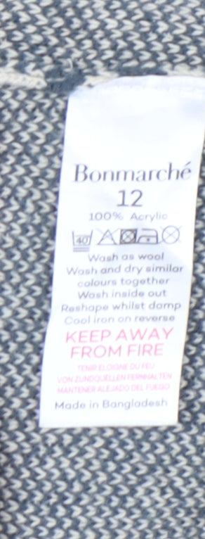 Bonmarché Women's Multicoloured Knit Jumper Size 12