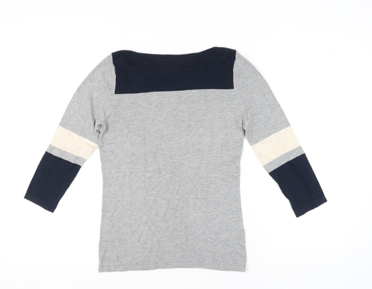 Next Women Grey Pullover Jumper Size 8