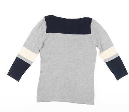 Next Women Grey Pullover Jumper Size 8