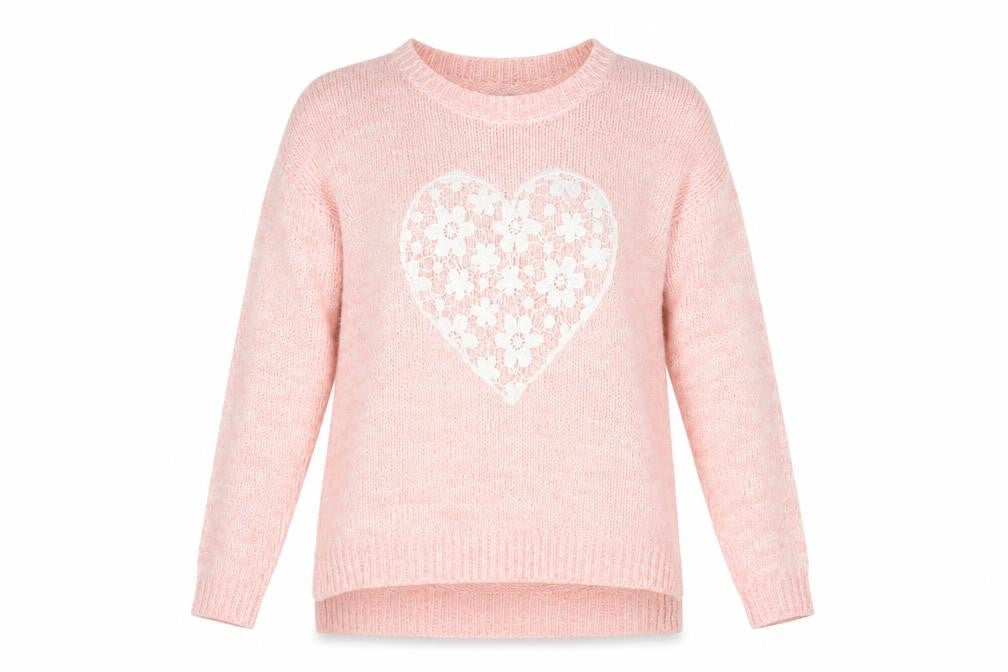 New Look Women's Pink Pullover Jumper, Size 8