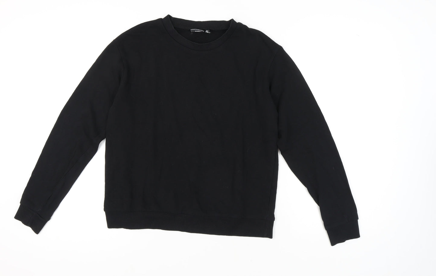 ASOS DESIGN Women's Black Pullover Sweatshirt Size 12