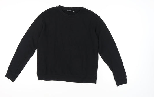 ASOS DESIGN Women's Black Pullover Sweatshirt Size 12