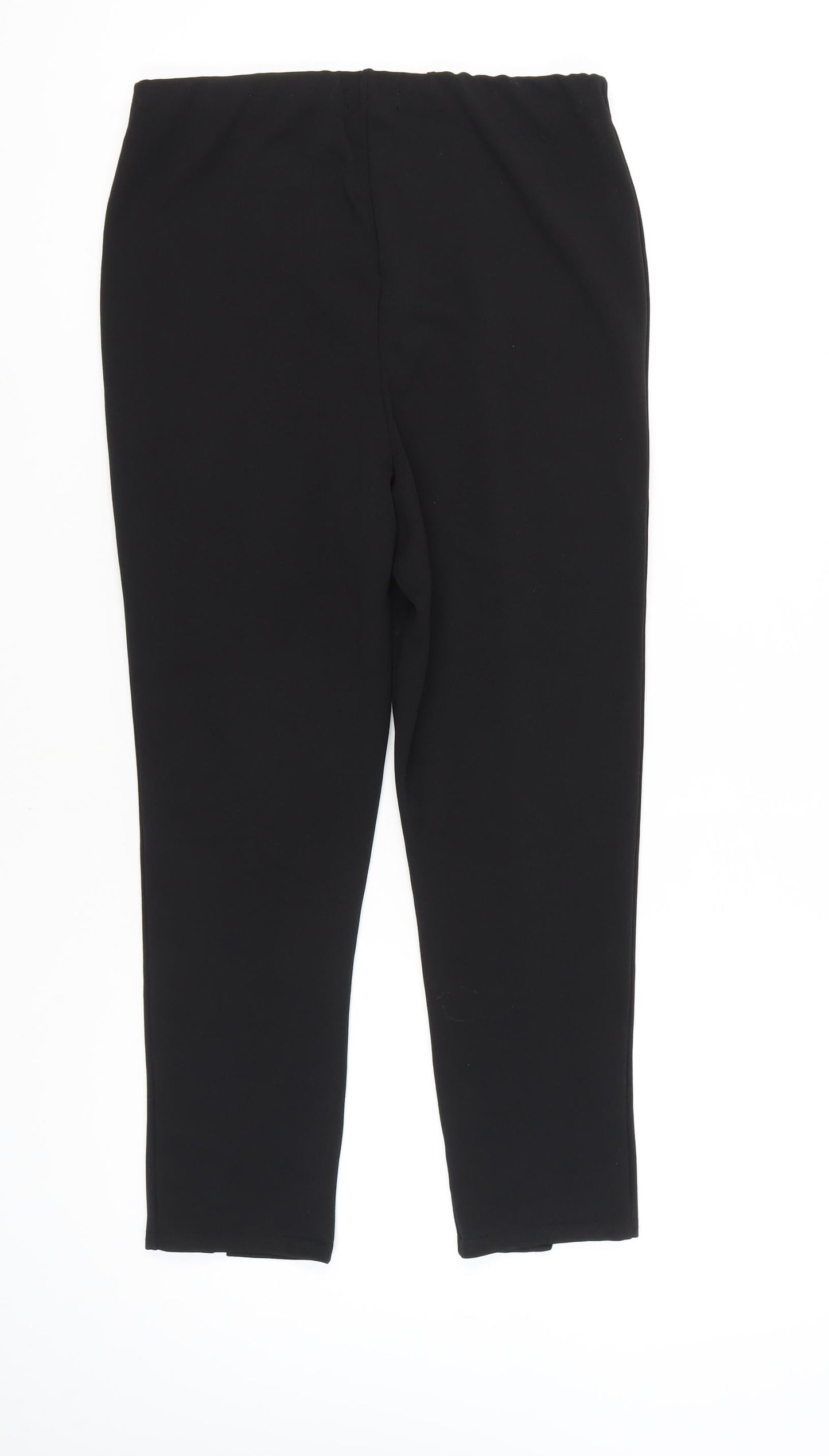 Yours Women's Black Leggings Size 16 Polyester Casual