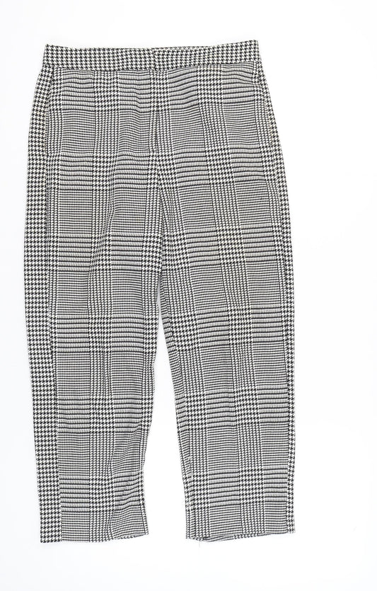 Marks and Spencer Women's Check Trousers Size 12
