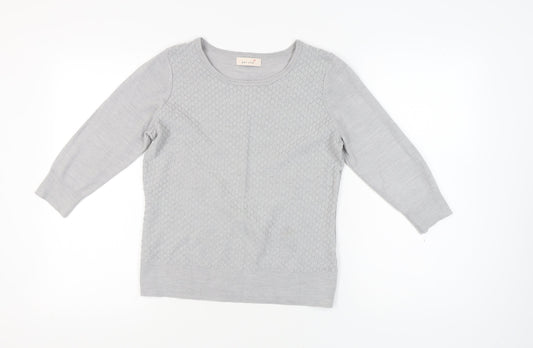 Marks and Spencer Women's Grey Pullover Jumper, Size 12