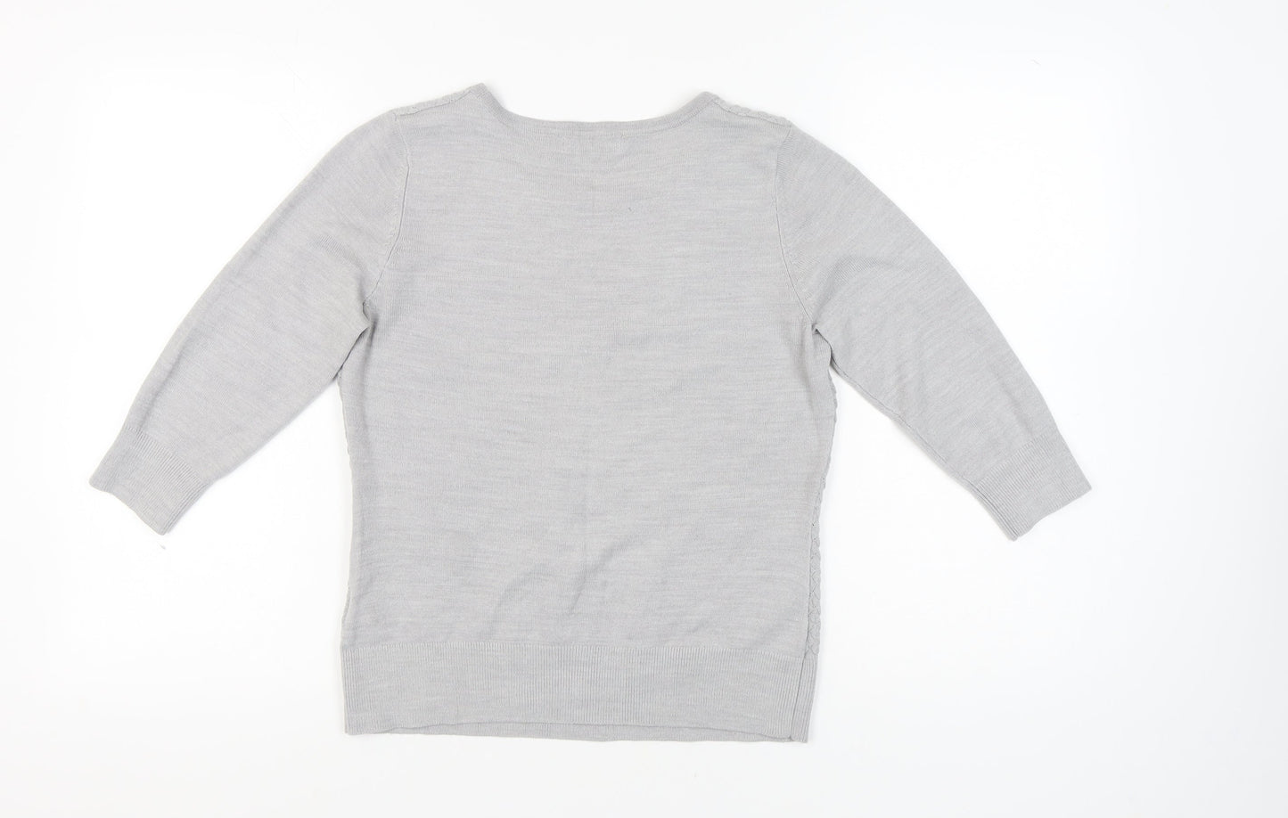 Marks and Spencer Women's Grey Pullover Jumper, Size 12