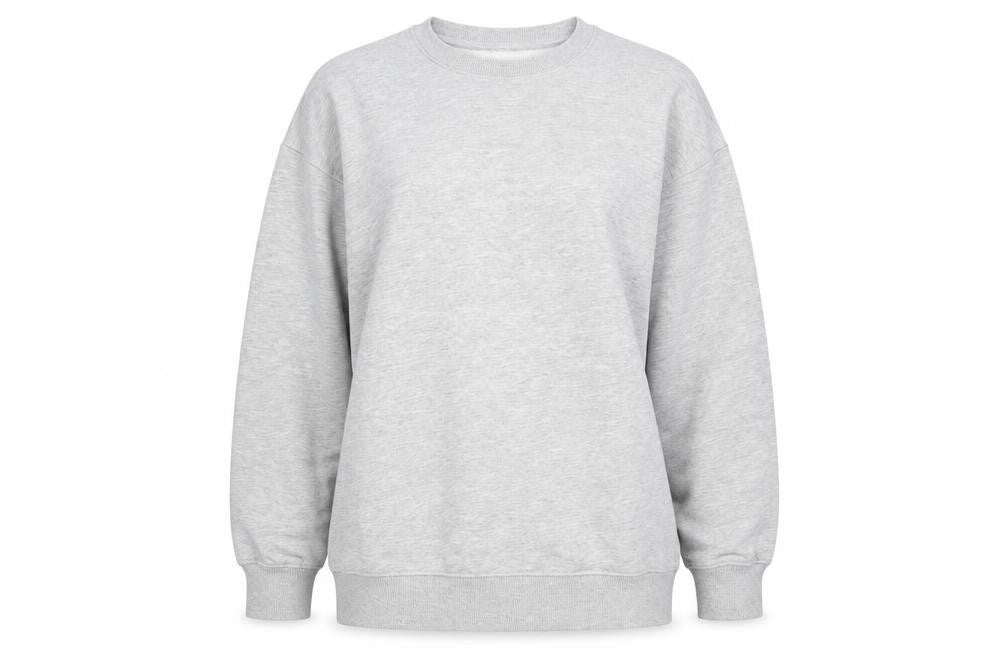 ASOS Women's Grey Pullover Sweatshirt, Size 12, Casual Comfort